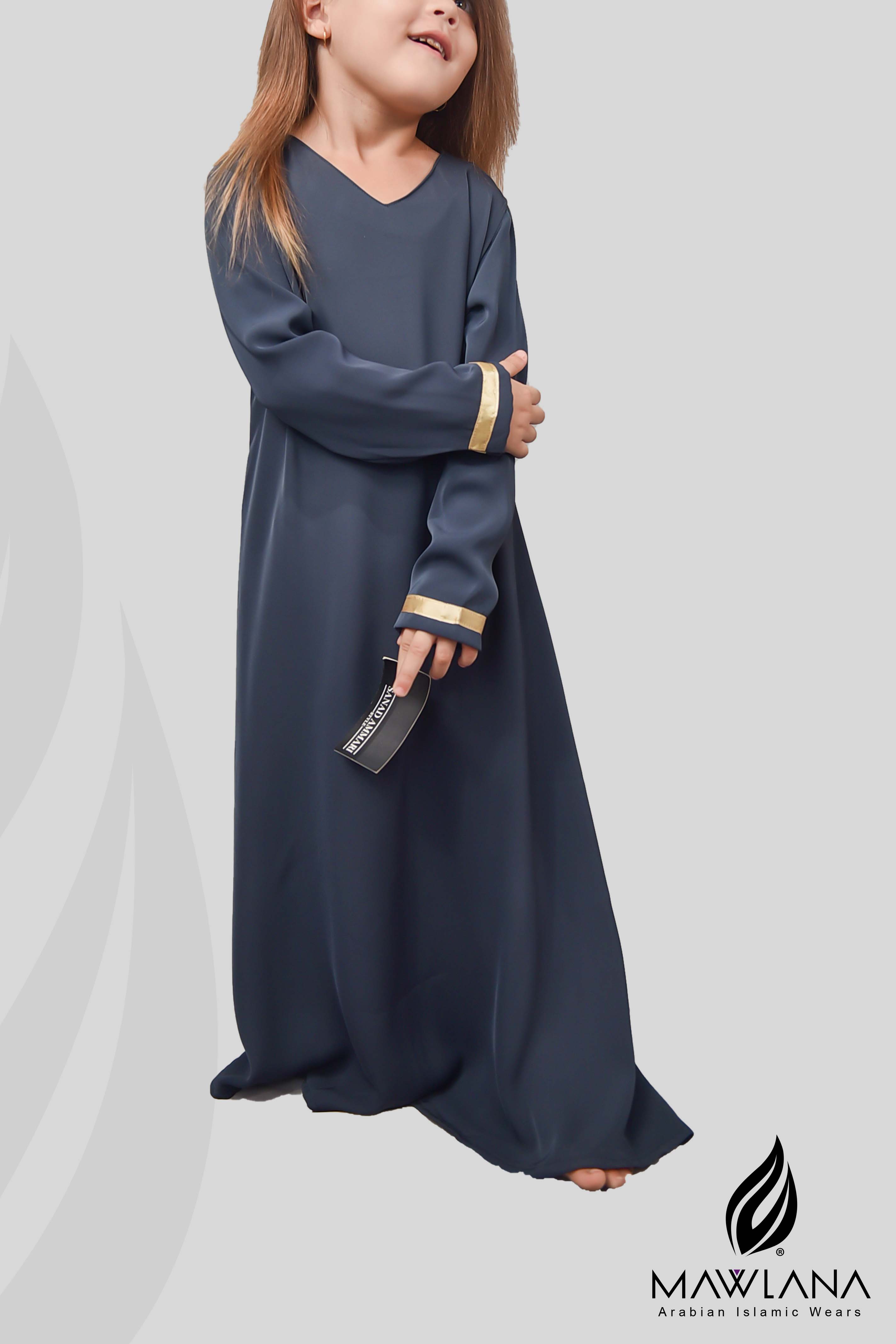 Abaya budak perempuan Sanad (Gray)