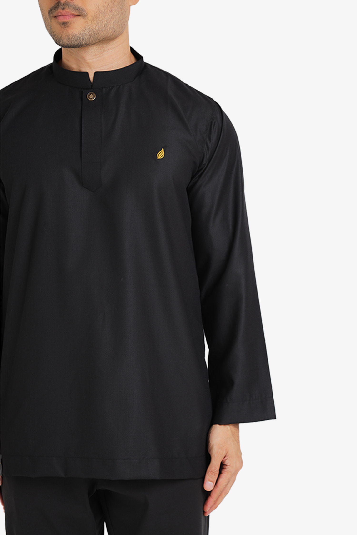 Kurta Lelaki Moden MAWLANA K-005 Kahfi Lengan Panjang