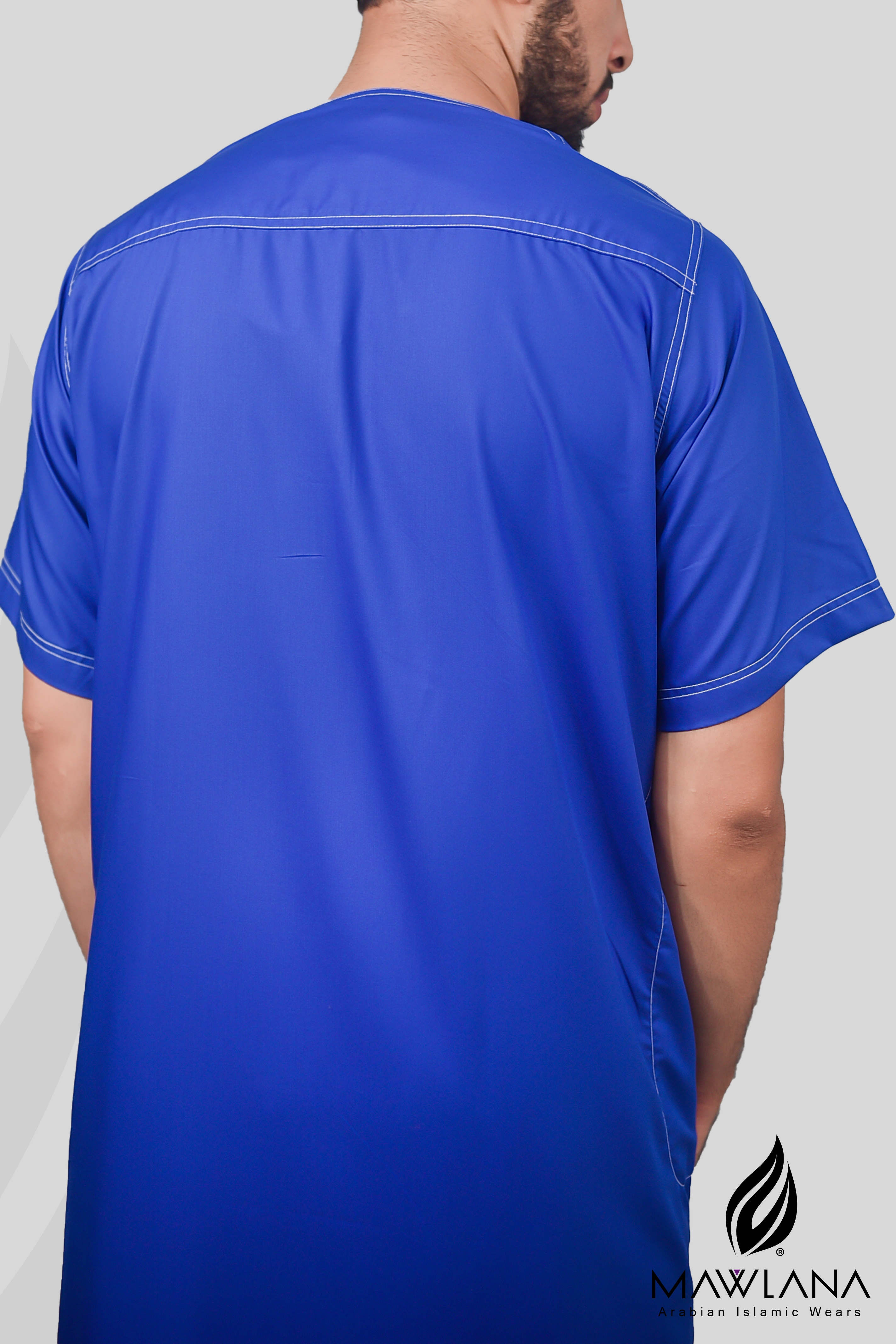 JUBAH MAIW S-S (Blue)