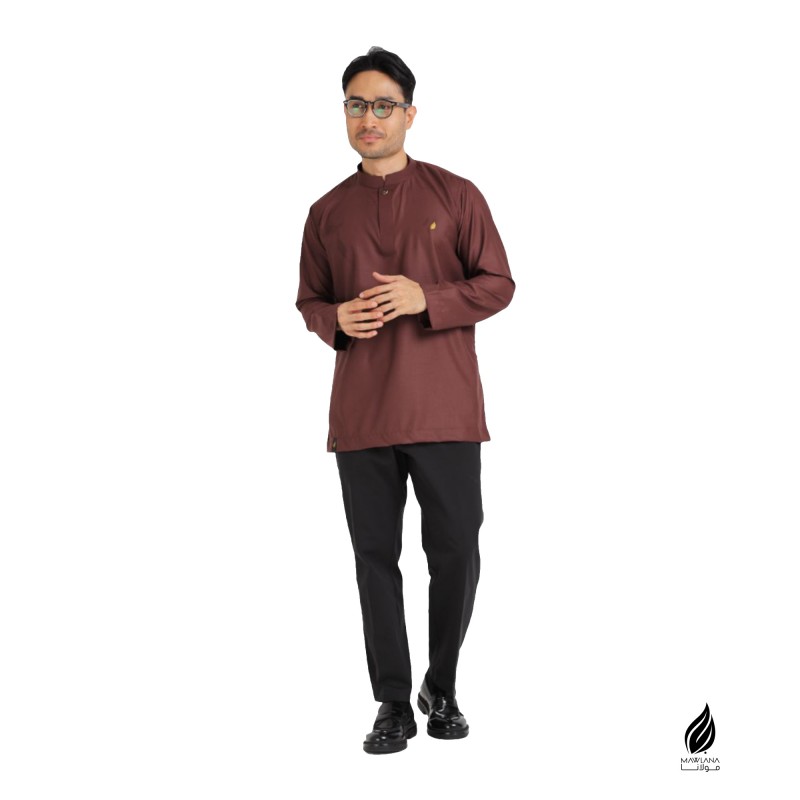 KURTA MAWLANA KAHFI IN BROWN