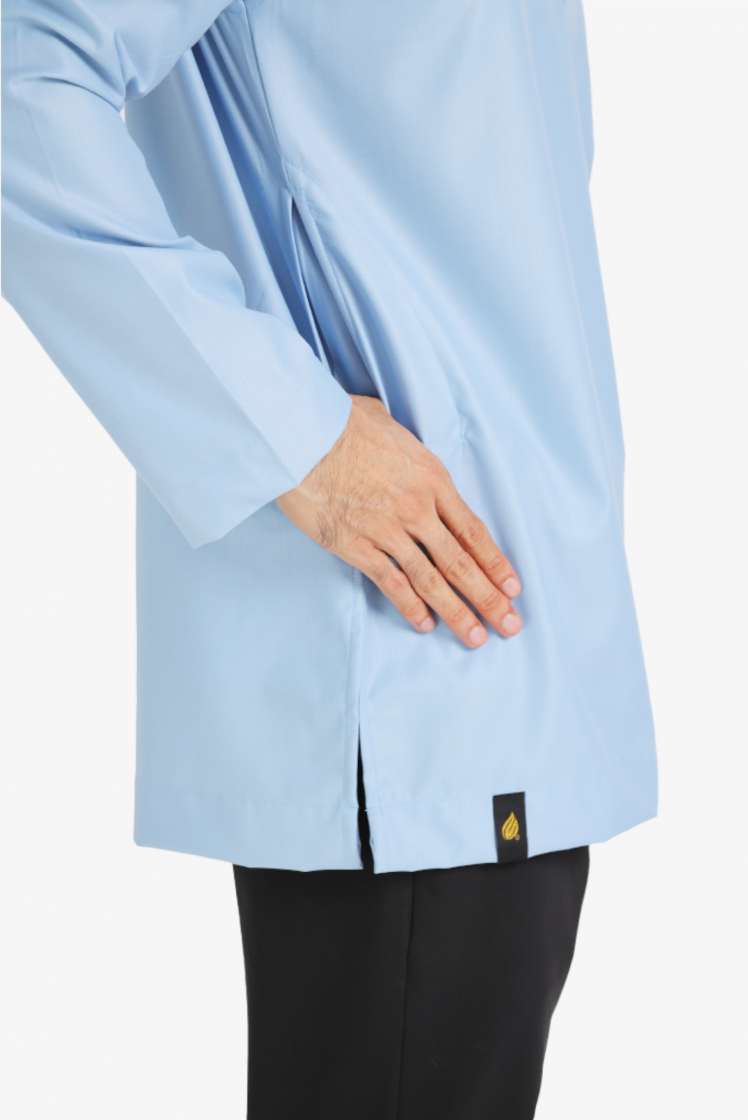 KURTA MAWLANA ALI IN ASH BLUE