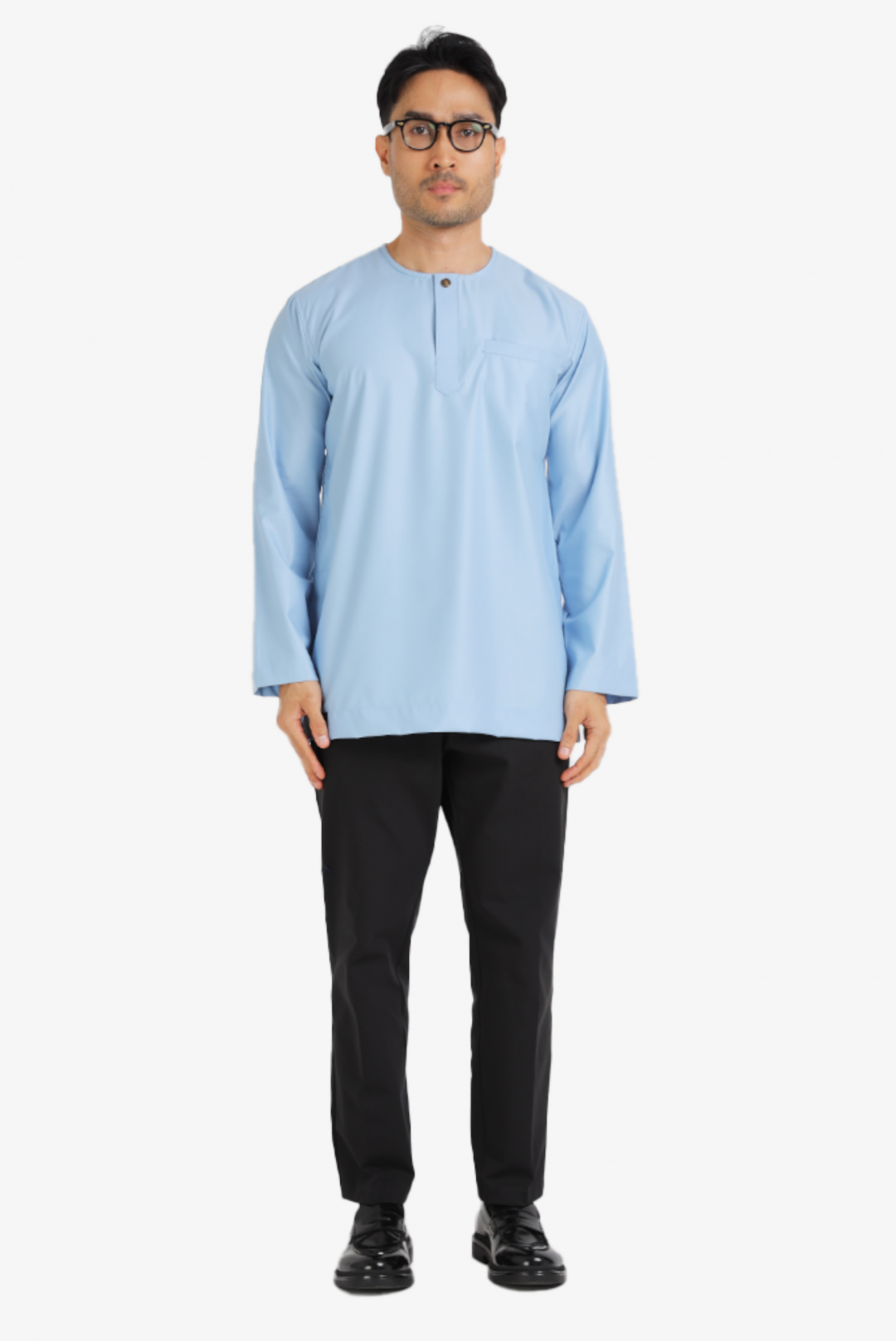 KURTA MAWLANA ALI IN ASH BLUE