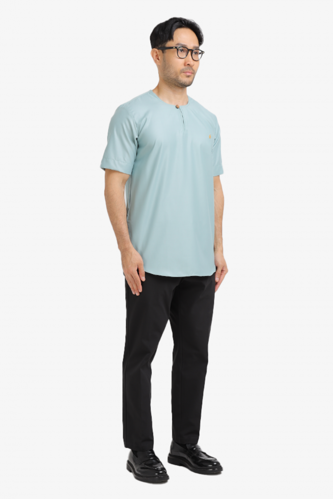 KURTA MAWLANA BILAL IN EARTH GREEN