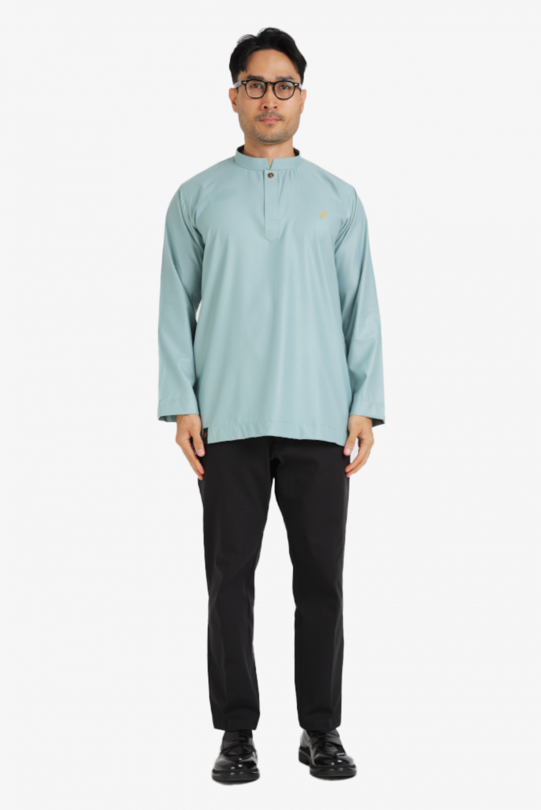 KURTA MAWLANA KAHFI IN EARTH GREEN