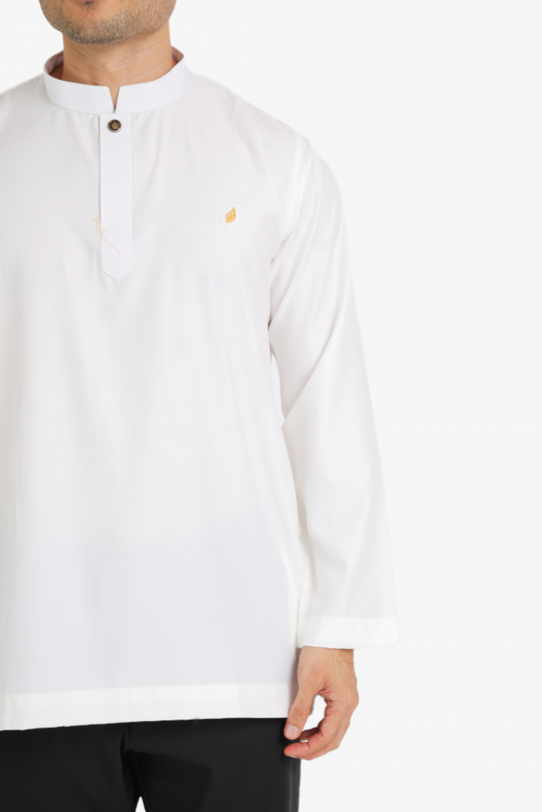 KURTA MAWLANA KAHFI IN WHITE