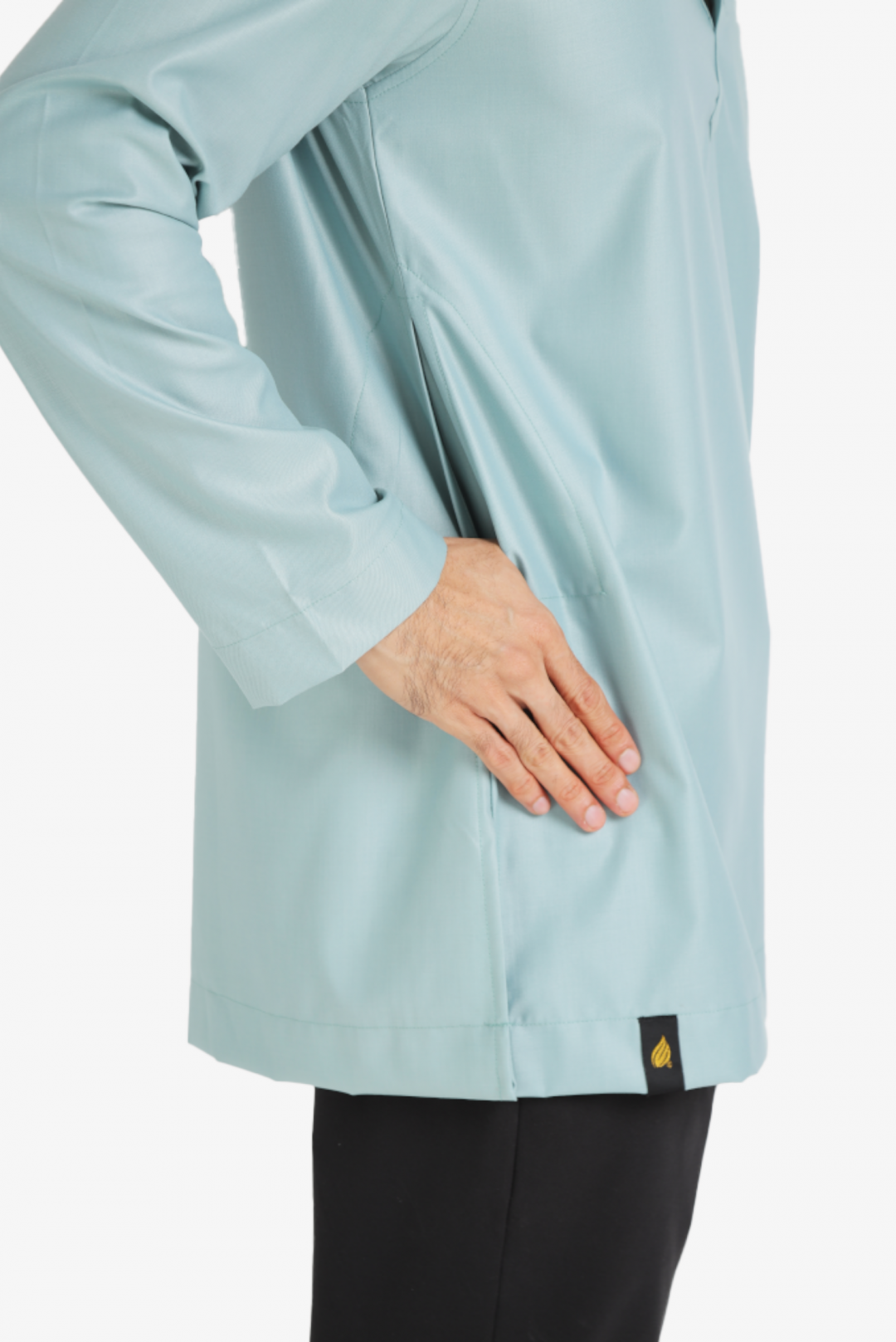 KURTA MAWLANA ALI IN EARTH GREEN