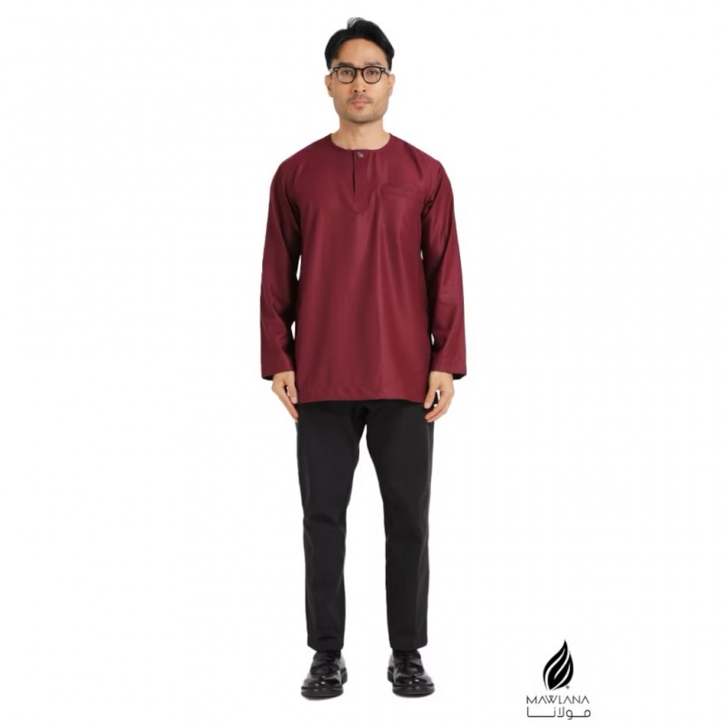 KURTA MAWLANA ALI IN MAROON