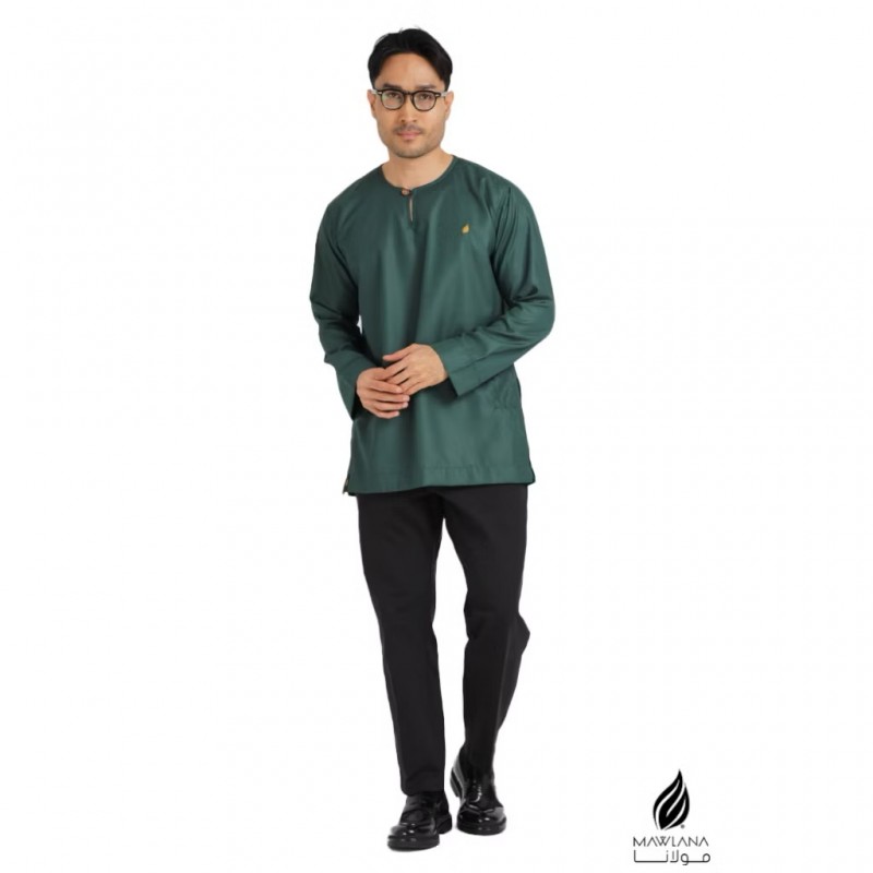 KURTA MAWLANA JOHOR IN GREEN