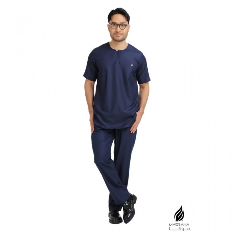 KURTA MAWLANA BILAL IN NAVY