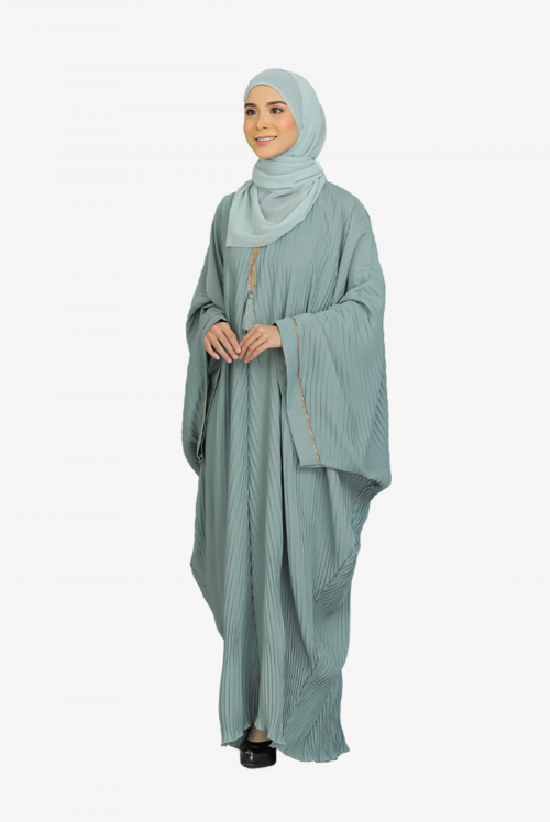 Pleated Abaya Kaftan New Arrival High Quality