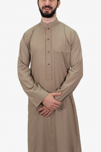 Jubah Lelaki Dewasa 821-Style 3 Lengan Panjang