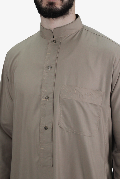 Jubah Lelaki Dewasa 821-Style 3 Lengan Panjang