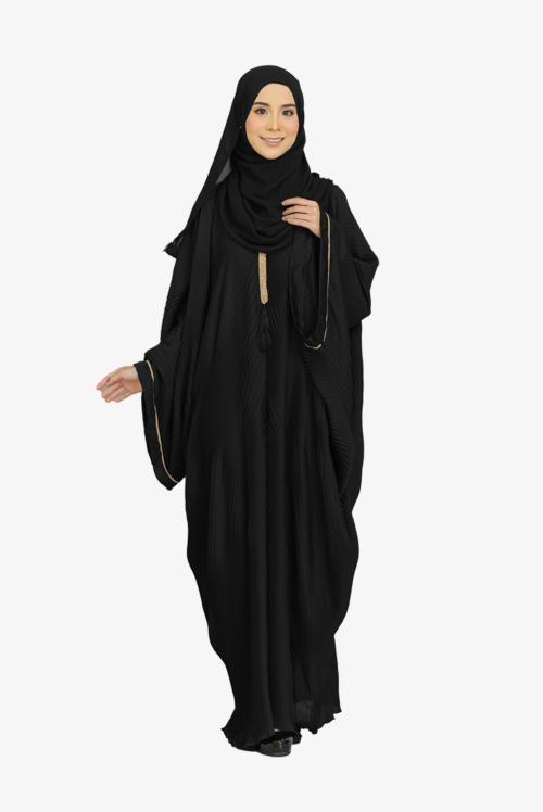 Pleated Abaya Kaftan New Arrival High Quality