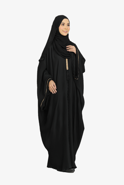 Pleated Abaya Kaftan New Arrival High Quality