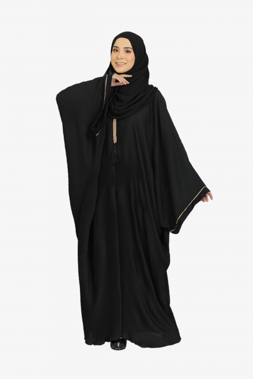 Pleated Abaya Kaftan New Arrival High Quality