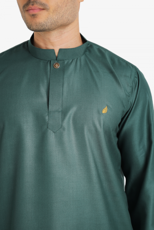 Kurta Lelaki Moden MAWLANA K-005 Kahfi Lengan Panjang