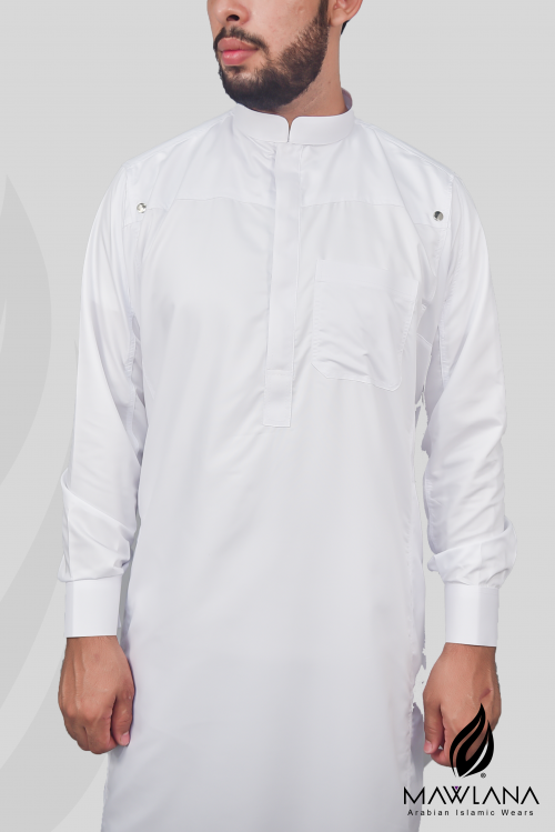 Jubah Putih lelaki exclusive Methobe 2