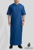 Jubah lelaki dewasa lengan pendek cotton B2