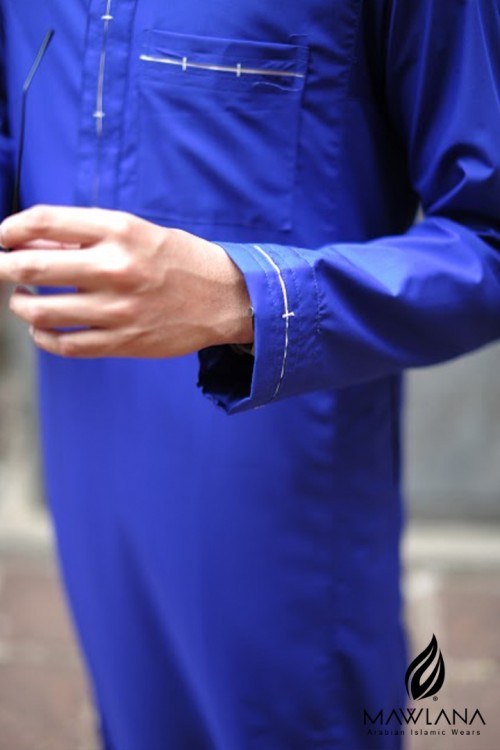 Jubah lelaki exclusive Raya MAIW (Royal Blue)