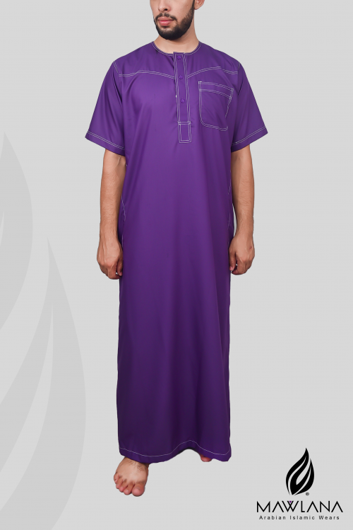 JUBAH MAIW S-S (PURPLE)