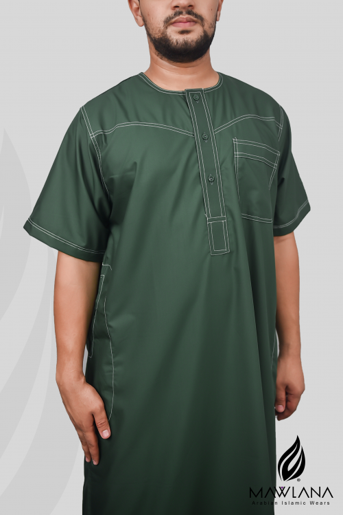 JUBAH MAIW S-S (Olive green)