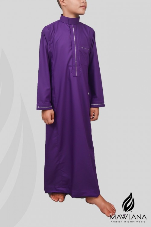 Jubah lelaki exclusive Raya (Purple)