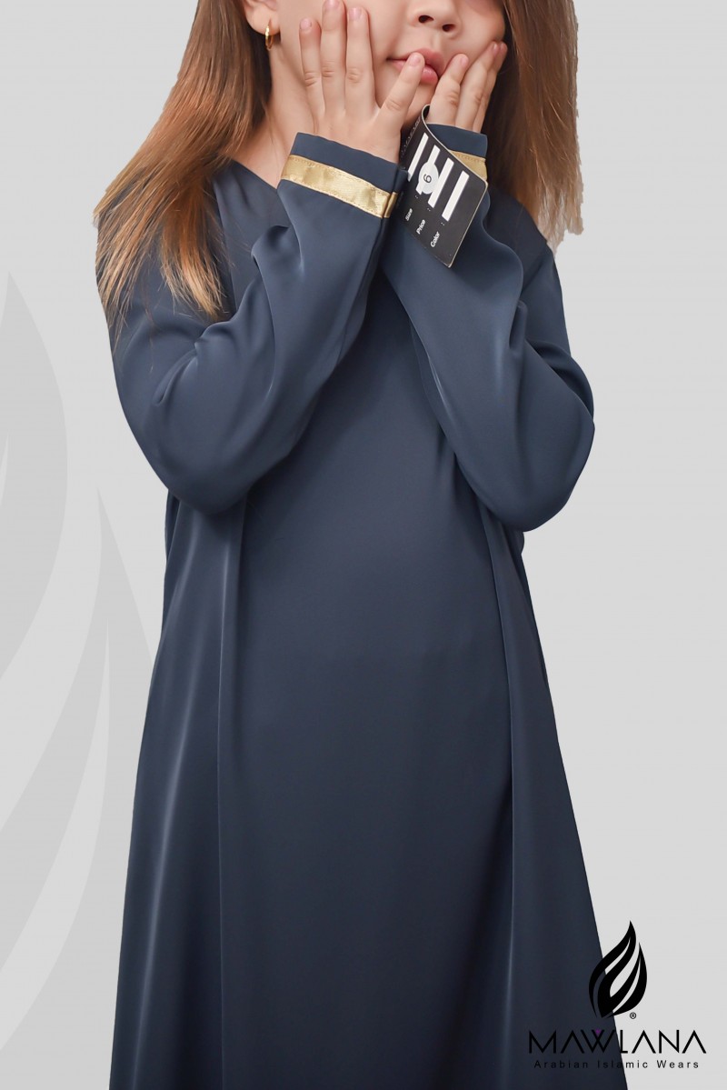 Abaya budak perempuan Sanad (Gray)