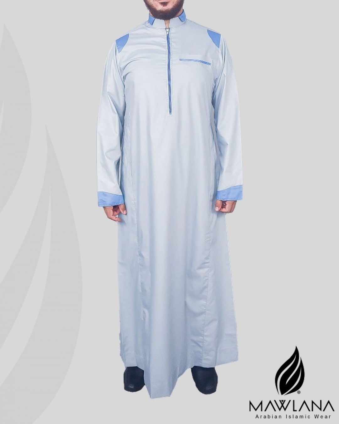 JUBAH lelaki LENGAN PANJANGBOX 2 WARNA