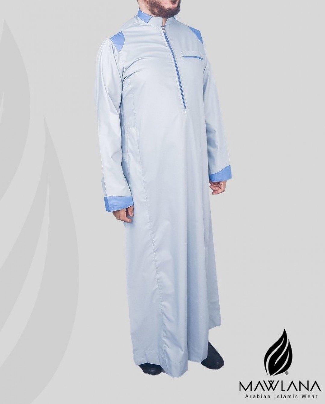 JUBAH lelaki LENGAN PANJANGBOX 2 WARNA