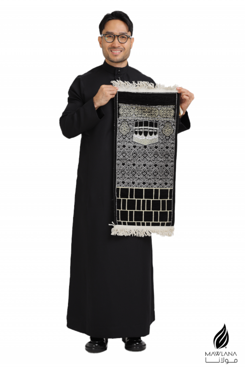 Sejadah Kiswah (Kelambu Kaabah) Mesir Kecil / Mini / Muka/Door Gift/ Hantaran/ Hadiah
