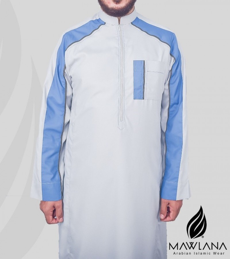 JUBAH box lelaki lengan panjang kingdom calligrapgy