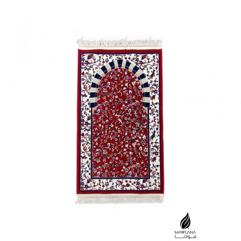 Sejadah Mada Raudah 4mm in Red