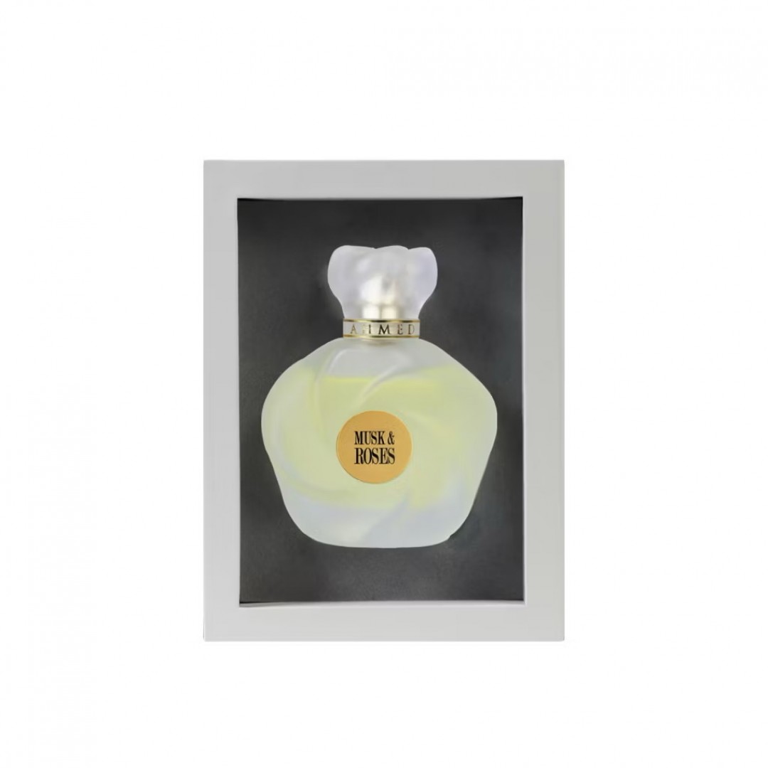 Perfume Musk & Roses 75ML Original by Ahmed Almaghribi