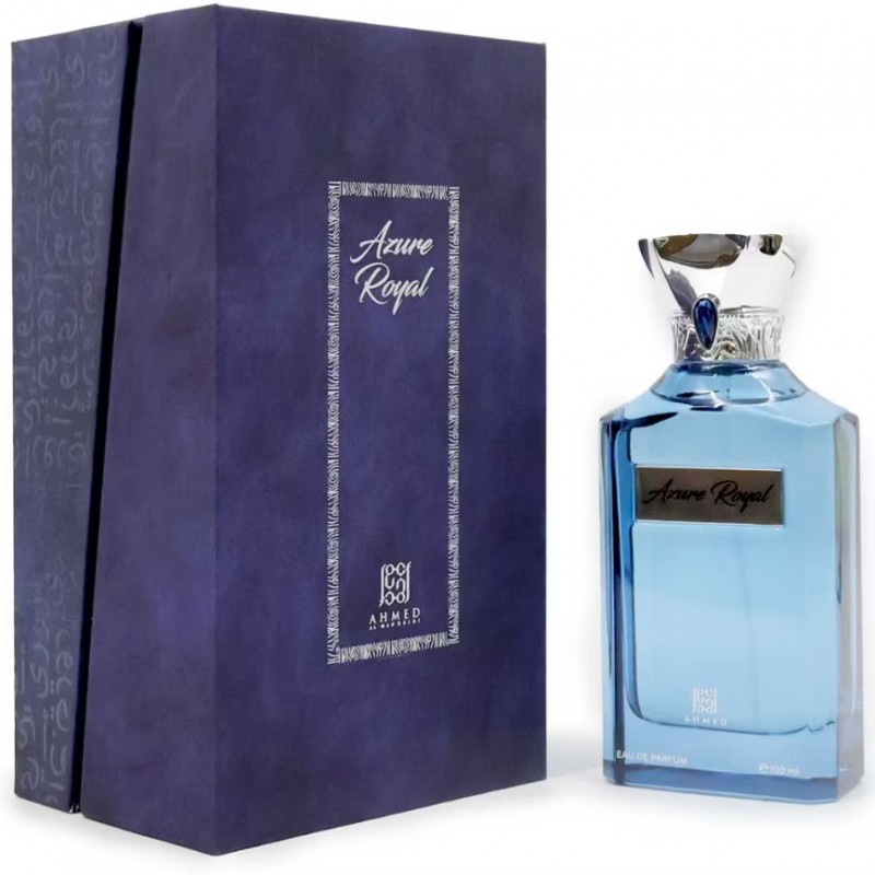 Perfume Azure Royal 90ML Original Ahmed Al Maghribi