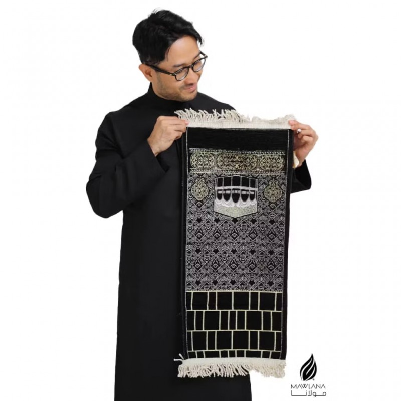 Sejadah Kiswah (Kelambu Kaabah) Mesir Kecil / Mini / Muka/Door Gift/ Hantaran/ Hadiah