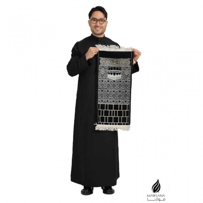 Sejadah Kiswah (Kelambu Kaabah) Mesir Kecil / Mini / Muka/Door G